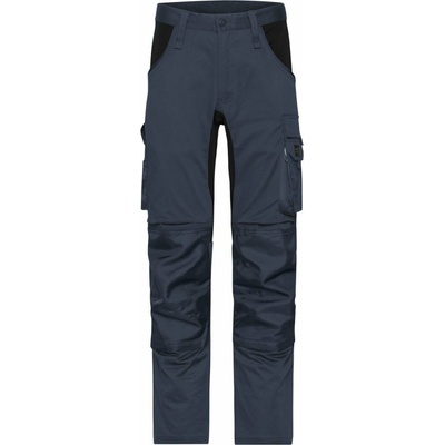 James & Nicholson JN 1812 strečové kalhoty carbon/black