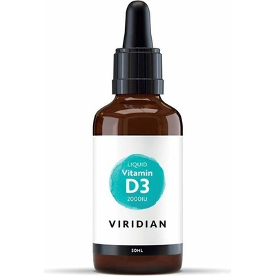 Viridian Nutrition Liquid Vitamín D3 50 ml