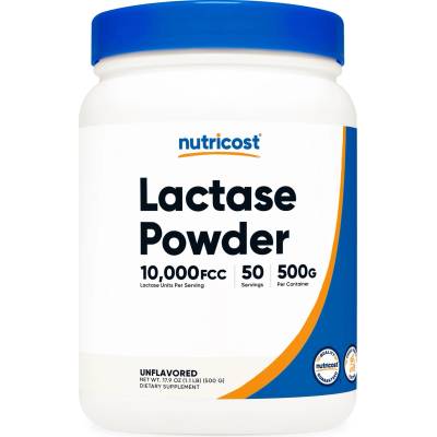 Nutricost Lactase Powder, 500 g, Nutricost (93517 (148101) NC)