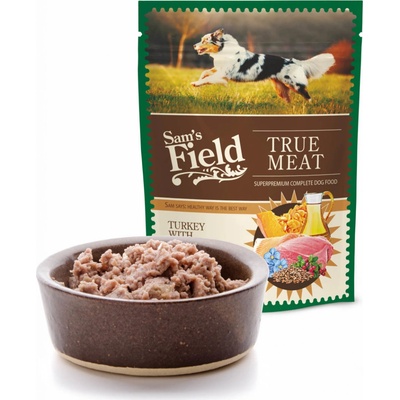 Sam's Field True Meat Adult Turkey with Salmon & Lingoberry 260 g