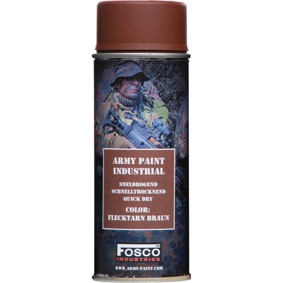 FOSCO Farba ARMY maskovacia v spreji 400 ml FLECKTARN HNEDÁ