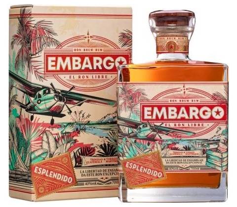 Embargo Añejo Extra 40% 0,7 l (kartón)