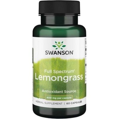 Swanson Full Spectrum Lemongrass [60 капсули]