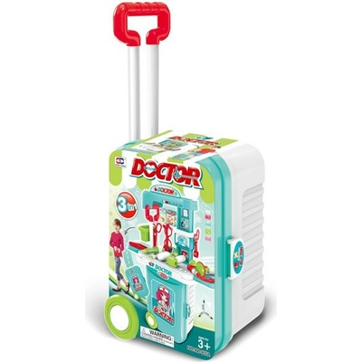 Alltoys Sada doktor 3v1 na kolečkách v kufříku