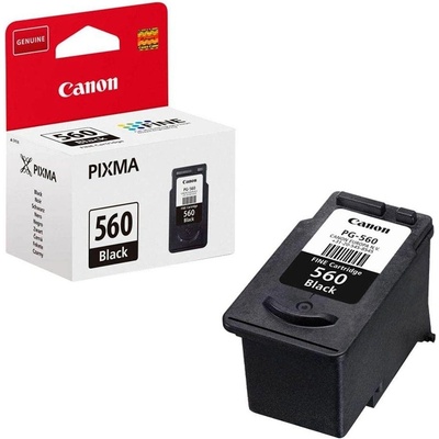 Canon Оригинален патрон Canon PG-560, 7.5 ml, 180 страници/5%, Black (3015100803)