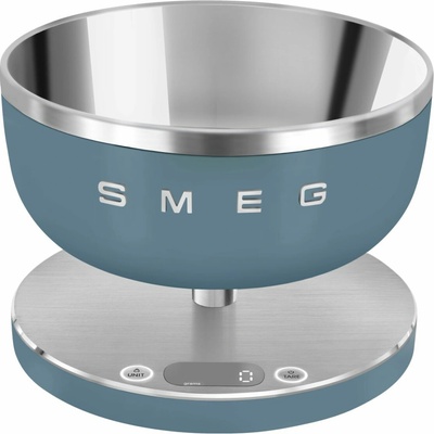 Smeg SMEG digitální váha KSC01, dobíjecí, USB-C, matná modrá KSC01SBMWW