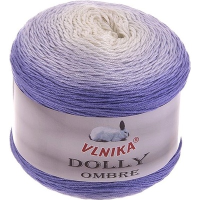 Příze Dolly Ombre 303 fialová světlá