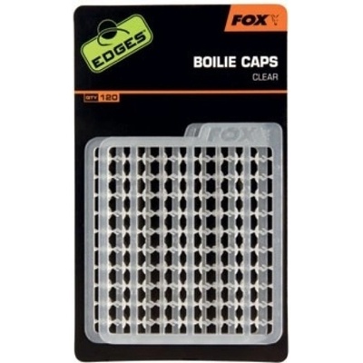 Fox Zarážka na boilie Edges Boilie Caps Clear 120ks