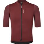 GripGrab Мъжка фланелка с къс ръкав за колоездене GripGrab Ride Short Sleeve Jersey Cycling jersey - Dark Red (056-3439-0213)
