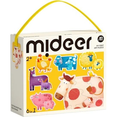 Mideer Moje první Zvířátka z farmy 22 dílků