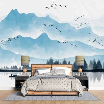 Image 1 of Art gift Фототапет Сини планини