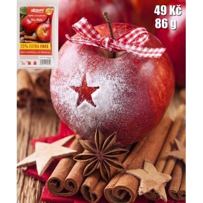 Airpure Wax Melts vosk do aroma lampy Apple Cinnamon 86 g – Zboží Dáma