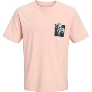 JACK & JONES Тениска jormontauk tee ss crew neck fst