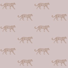 Origin 347729 Staroružová vliesová tapeta s metalickými leopardmi mery 0,53 x 10,05 m