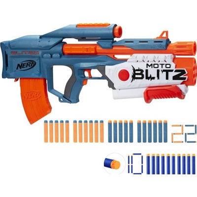 Nerf Elite 2.0 MotoBlitz F5872 +10 šípy typu Waffle