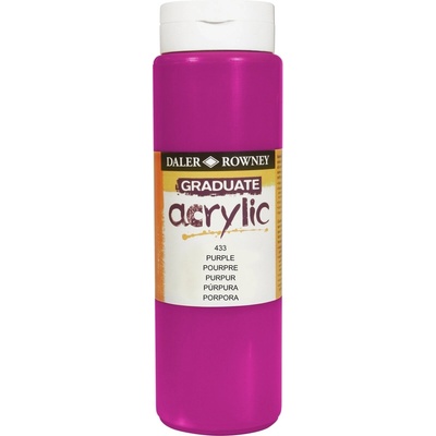 Daler-Rowney Graduate АКРИЛНА боя Purple 500 ml 1 бр (123500433)