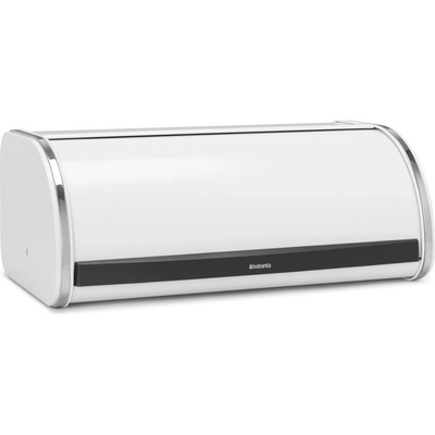 Chlebník ROLL TOP 16 l, bílá, nerezová ocel, Brabantia