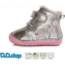 D.D.Step dívčí zimní obuv W070-337C šampaňská