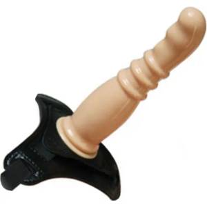 X Fun Вибро пенис колан "harness dong flesh" 18 см