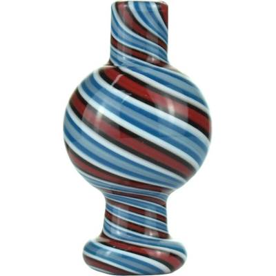 CALVO Stripe Carb Cap červený