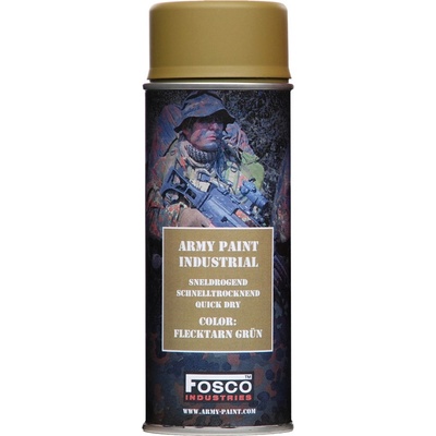 FOSCO barva Army ve spreji 400 ml Flecktarn zelená