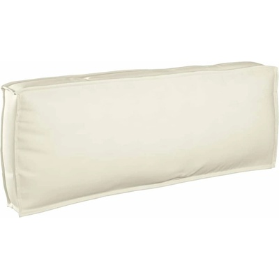 vidaXL Възглавница Крем 120 x 40 x 12 cm Оксфордска тъкан (42001540)