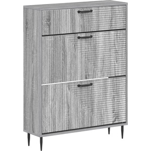vidaXL Шкаф за обувки HAARLEM 78 x 24 x 103 см Инженерна дървесина (896881)