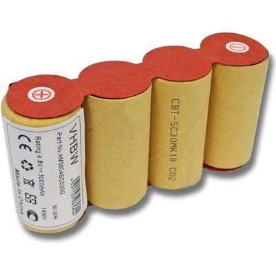 VHBW Батерия за Kärcher K50 / K85, 3000 mAh (800108469)