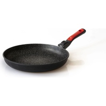 Baf gigant new line Granit červena ručka s poklicí Indukce 28 cm