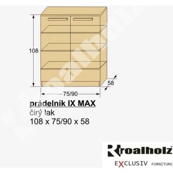 Prádelník IX MAX