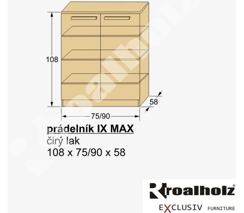 Prádelník IX MAX