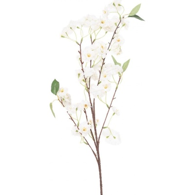 Clayre & Eef Umělá květina bílá – 90 cm