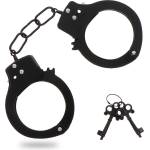 Toy Joy ToyJoy Classics Metal Handcuffs Black