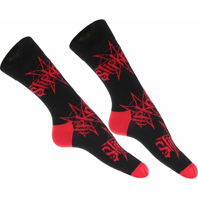 ROCK OFF чорапи Slipknot - Лого & Нонаграма - ЧЕРЕН - ROCK OFF - SKSCK04MB