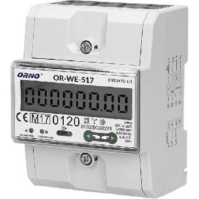 ORNO Trojfázový elektromer 80A OR-WE-517