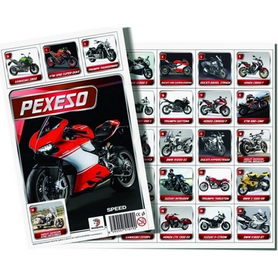 Pexeso: Moto Speed