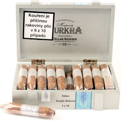 Gurkha Cellar Res.12y Platinum Solaro Double Robusto 1/20