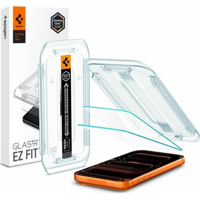 Spigen Glass tR EZ Fit 2 Pack transparency - iPhone 16 Pro Max AGL07907 – Zboží Živě