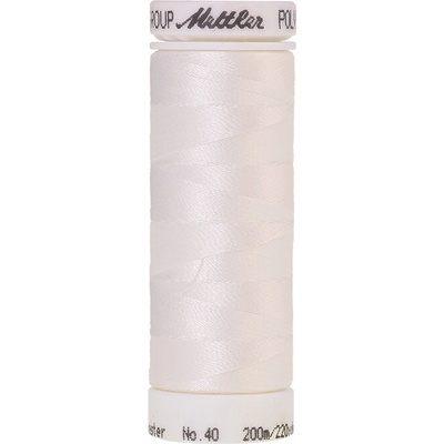 Nitě POLY SHEEN vyšívací 200m art. 3406 polyester AMANN Mettler - více barev Barva: 0010 Silky White