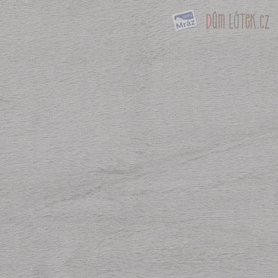 Poťahová látka kožušina sivá