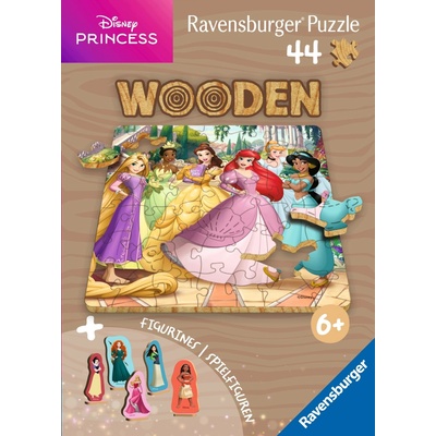 RAVENSBURGER Dřevěné Disney Princezny 44 dílků