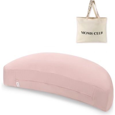 Moniel Kojicí a těhotenský polštář s pratelným potahem Pastel Růžová