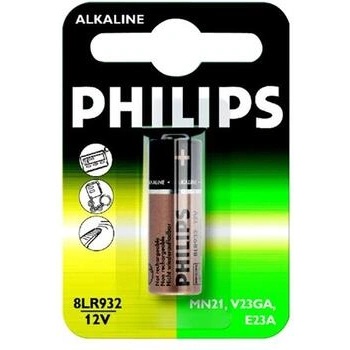 Philips алкална батерия 12.0V, 1-blister (LR23A / 8LR23) (8LR932/01B)