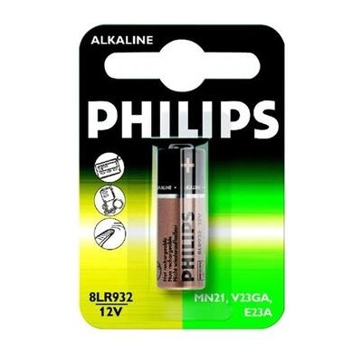 Philips алкална батерия 12.0V, 1-blister (LR23A / 8LR23) (8LR932/01B)
