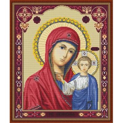 Luca-S Казанската Св. Богородица - гоблен със схема b446
