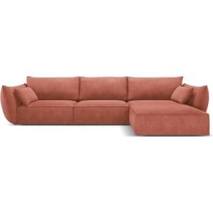 Mazzini Sofa Червен ъглов диван (десен ъгъл) Vanda - Mazzini Sofas (MAZ_RC_142_F1_VANDA4)