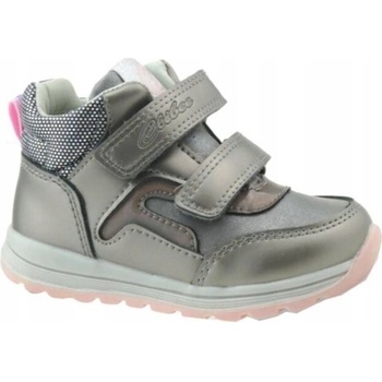 Dívčí polobotky dětské kotníkové boty přechodové boty na suchý zip