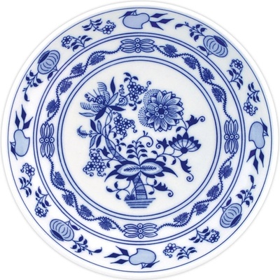 Český porcelán Dubí Cibulák mísa kompotová hladká 20,5