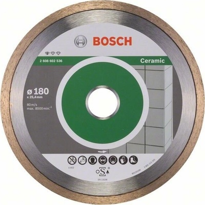 BOSCH Standard for Ceramic 180x25.40x1.6x7mm 2.608.602.536