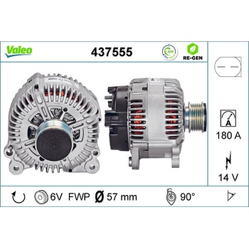 Alternátor VALEO 437555